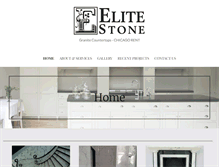 Tablet Screenshot of elitestonechicago.com